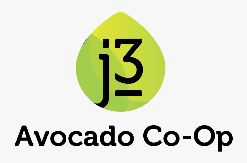 J3 Avocado Co Op High Resolution 01 - Graphic Design, HD Png Download, Free Download