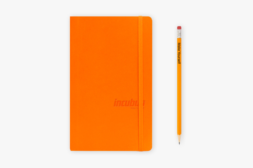 Orange Journal Notebook - Book Cover, HD Png Download, Free Download