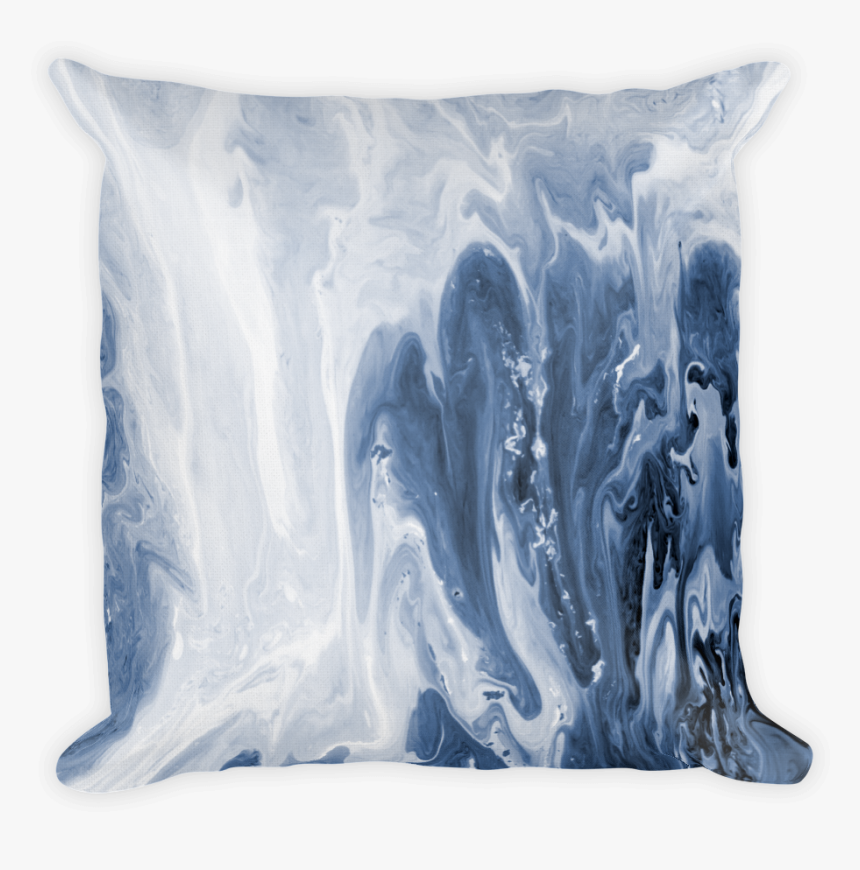 Indigo Mockup Back - Cushion, HD Png Download, Free Download