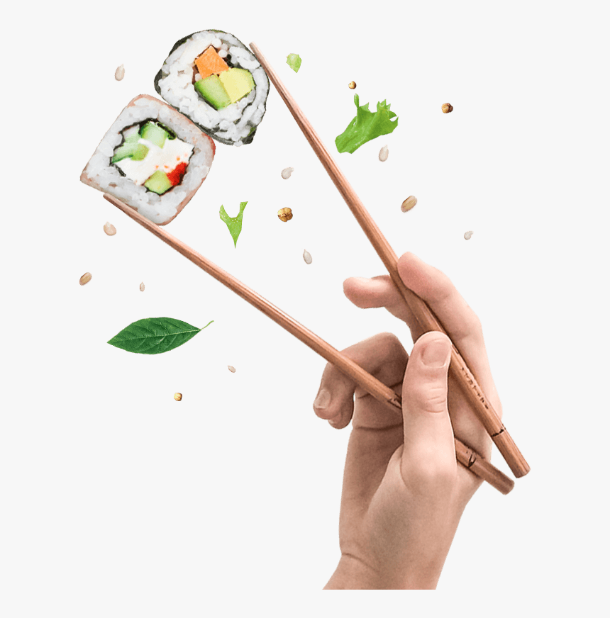 Sushi Png Image - Hand With Sushi Png, Transparent Png, Free Download