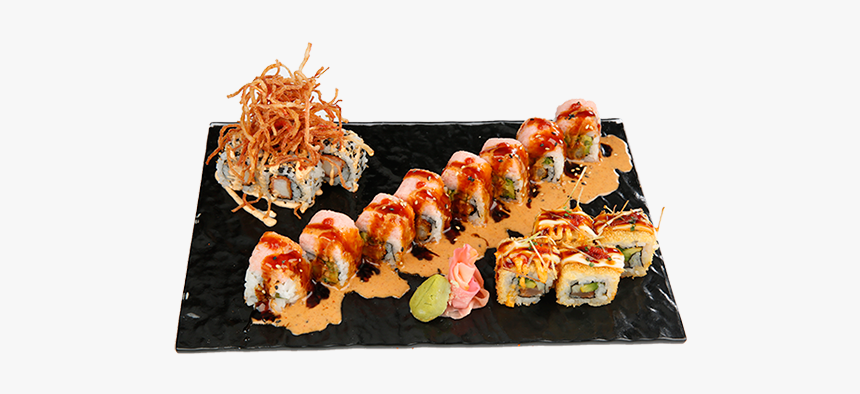 High Angle Picture Of Our Shifudo Sushi Platter On - Takoyaki, HD Png Download, Free Download