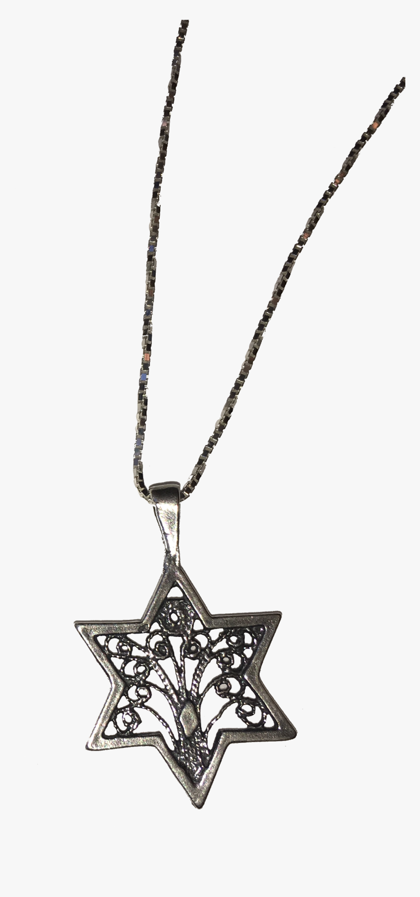 Star Of David Necklace Transparent, HD Png Download, Free Download