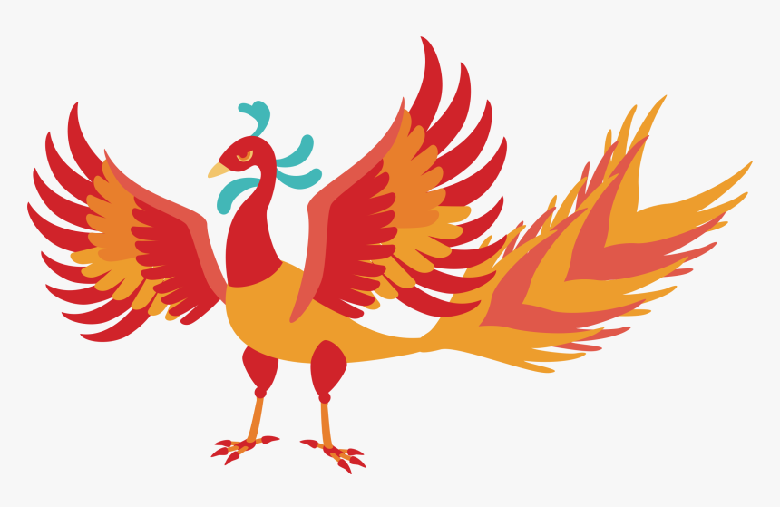 Phoenix - Cartoon Phoenix Clip Art, HD Png Download - kindpng