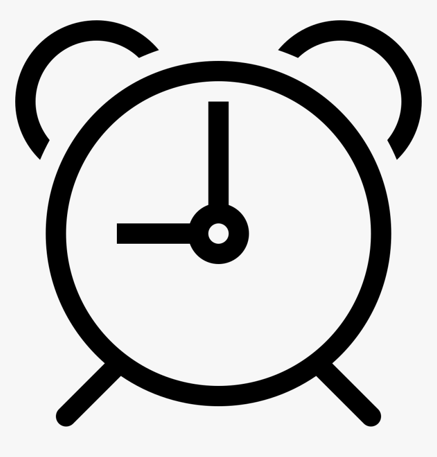 Alarm Clock Icon Svg , Png Download - Alarm Clock Logo Png, Transparent Png, Free Download