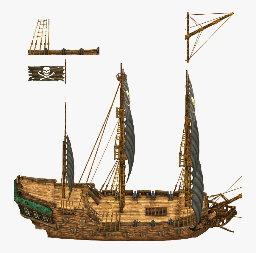 Rpg Maker Pirate Ship , Png Download - Rpg Maker Pirate Ship, Transparent Png, Free Download