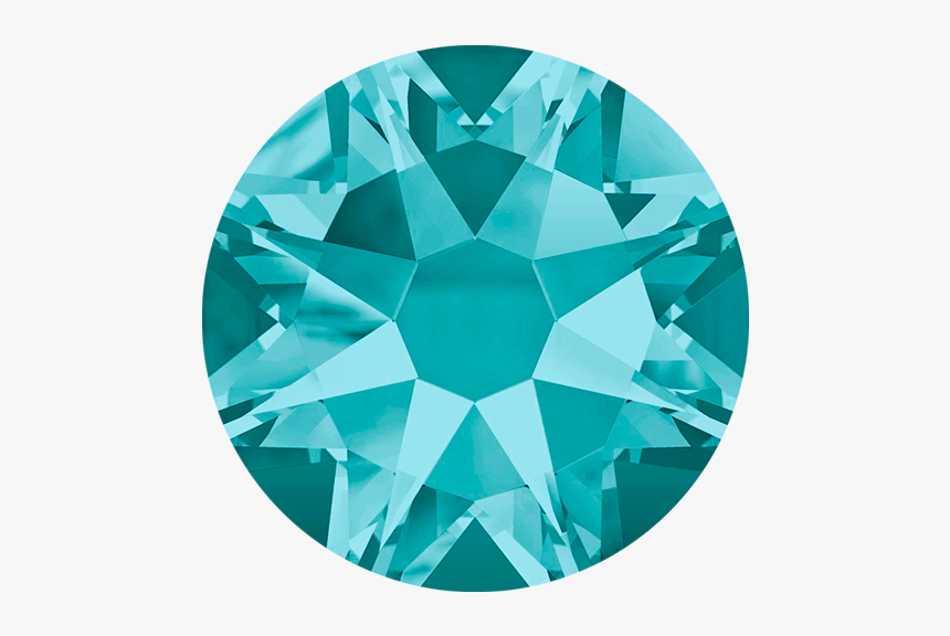 Crystal - Swarovski Blue Zircon Satin, HD Png Download, Free Download