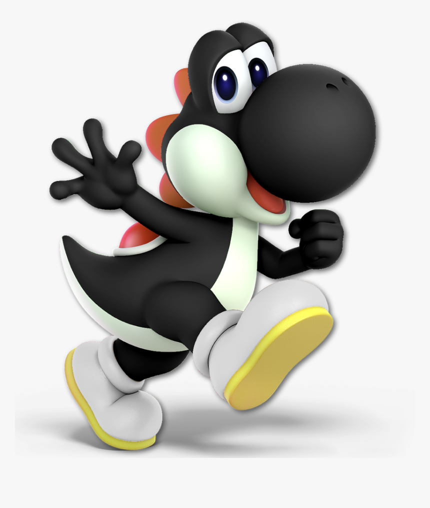 Super Smash Bros Ultimate Black Yoshi, HD Png Download, Free Download