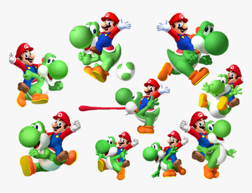 Mario And Yoshi Size, HD Png Download, Free Download