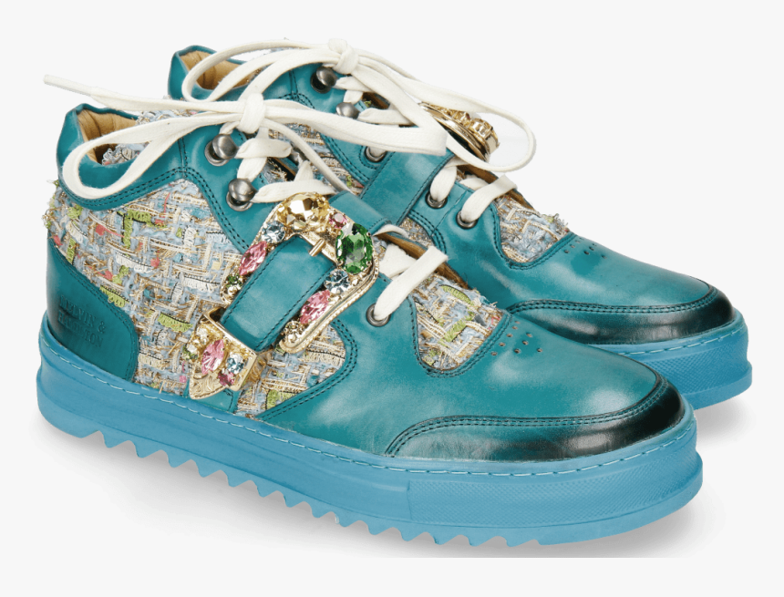 Sneakers Maxima 5 Turquoise Textile Blush Sky Tongue - Sneakers, HD Png Download, Free Download