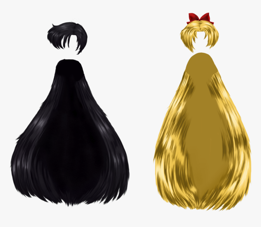 Sailor Moon Hair Png - Sailor Moon Hair Drawing, Transparent Png, Free Download