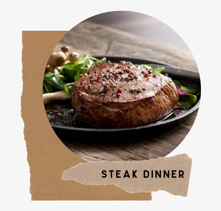 Steak Dinner Image - Prime Top Sirloin Steak, HD Png Download, Free Download