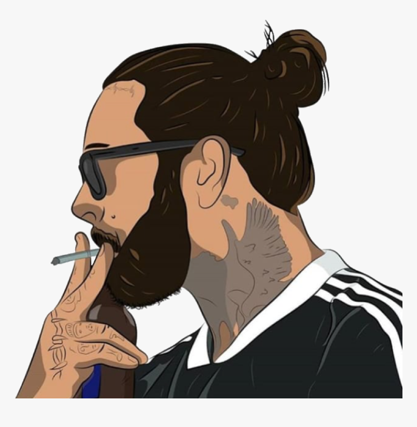 #postmalone #post #malone #posty #png #crop #cropped - Cartoon Post Malone Png, Transparent Png, Free Download