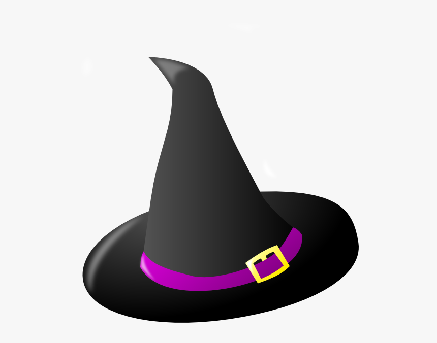 Witch Hat Svg Clip Arts - Cartoon Witch Hat Png, Transparent Png, Free Download