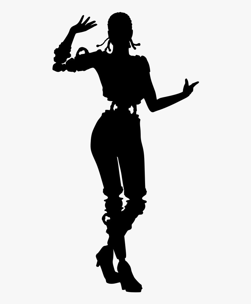 Woman Silhouette , Png Download - Female Golf Swing Silhouette, Transparent Png, Free Download