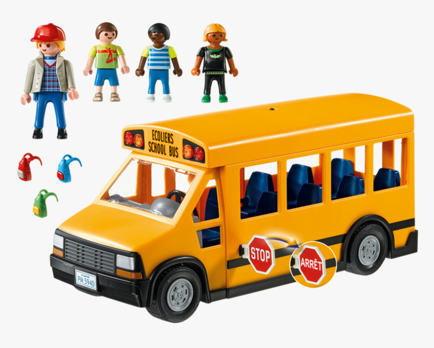 Playmobil School Bus 5940, HD Png Download, Free Download