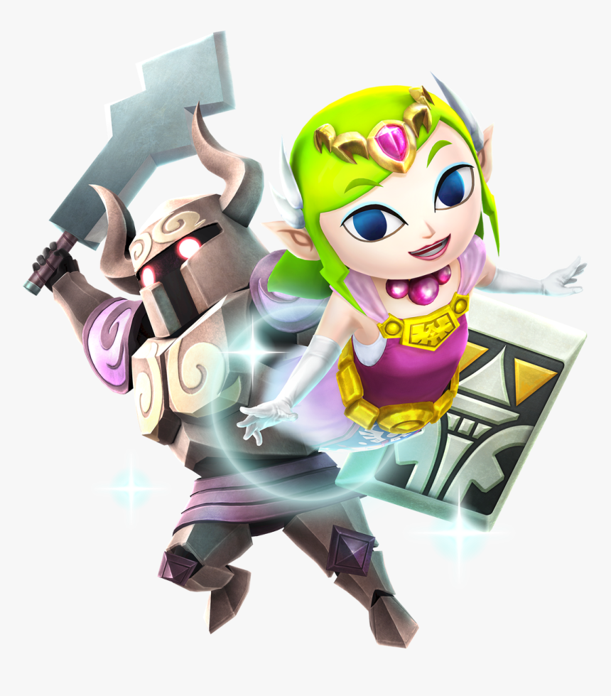 Hyrule Warriors The Legend Of Zelda - Toon Zelda In Hyrule Warriors, HD Png Download, Free Download