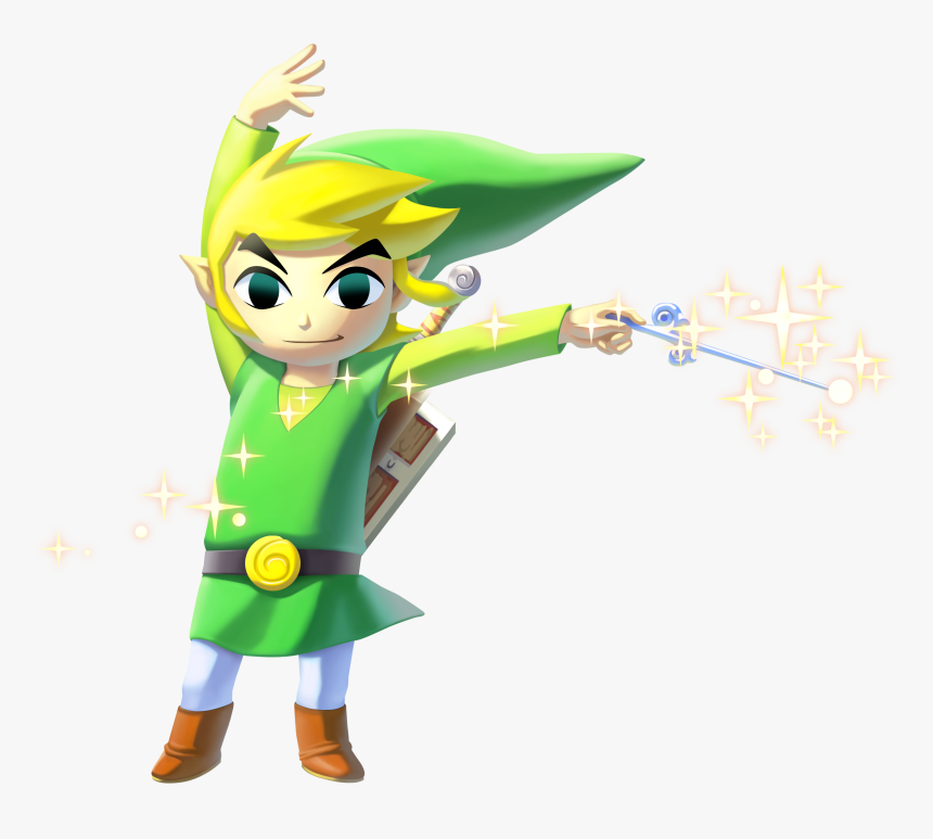 The Legend Of Zelda Clipart Toon Link - Legend Of Zelda Wind Waker Link, HD Png Download, Free Download