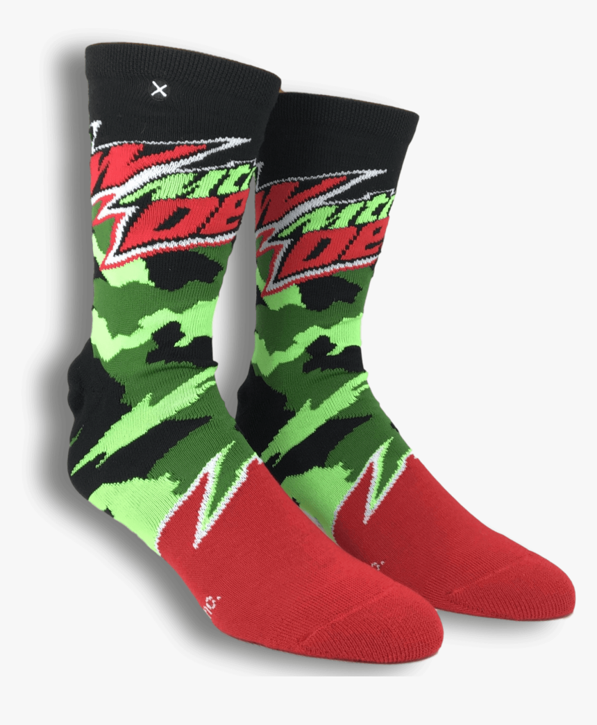 Mountain Dew Socks By Odd Sox