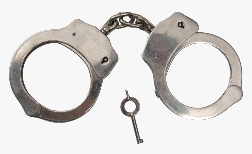 Classic Metal Handcuffs Png Image - Handcuffs Png, Transparent Png, Free Download