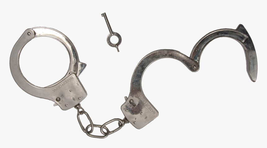 Opened Hand Cuffs Classic Png Image - Handcuffs Png, Transparent Png, Free Download