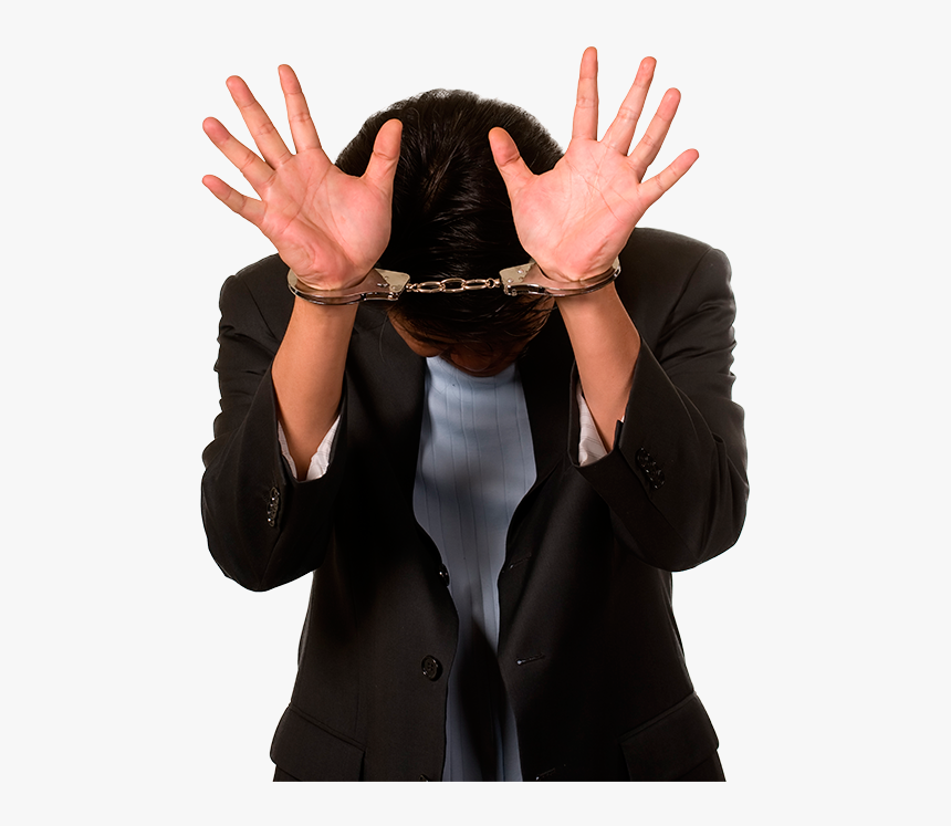 Man With Handcuffs Png , Png Download - Man In Handcuffs Transparent, Png Download, Free Download