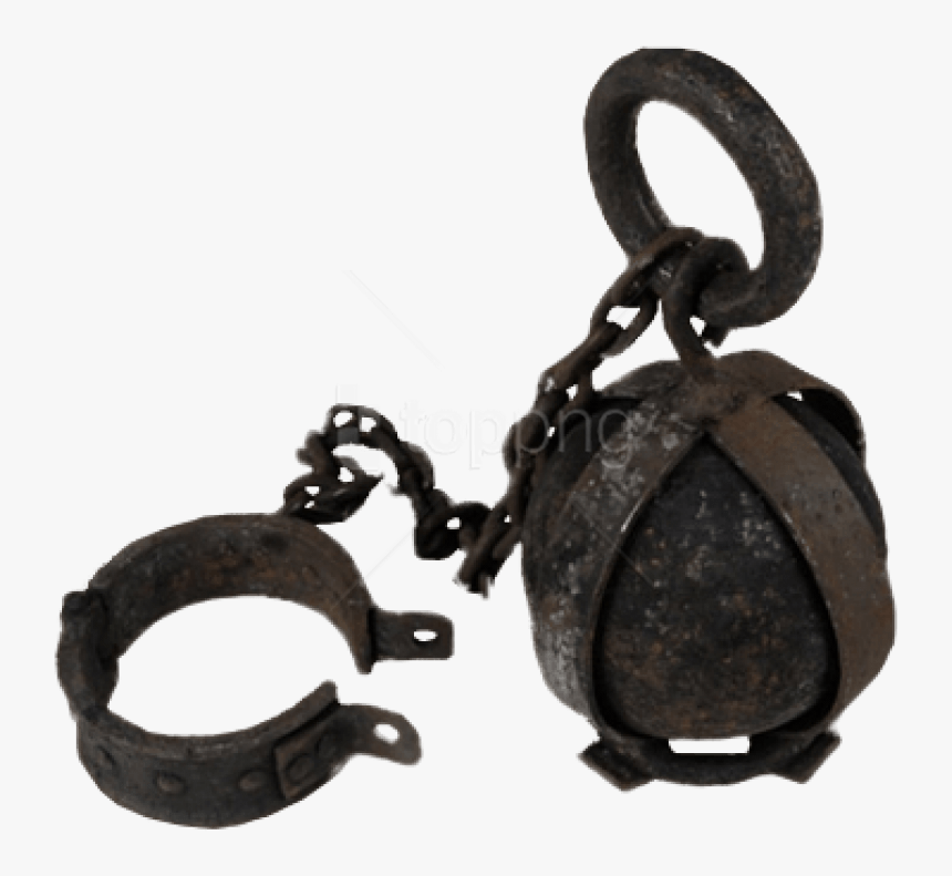 Handcuffs - Prison Ball And Chain, HD Png Download, Free Download