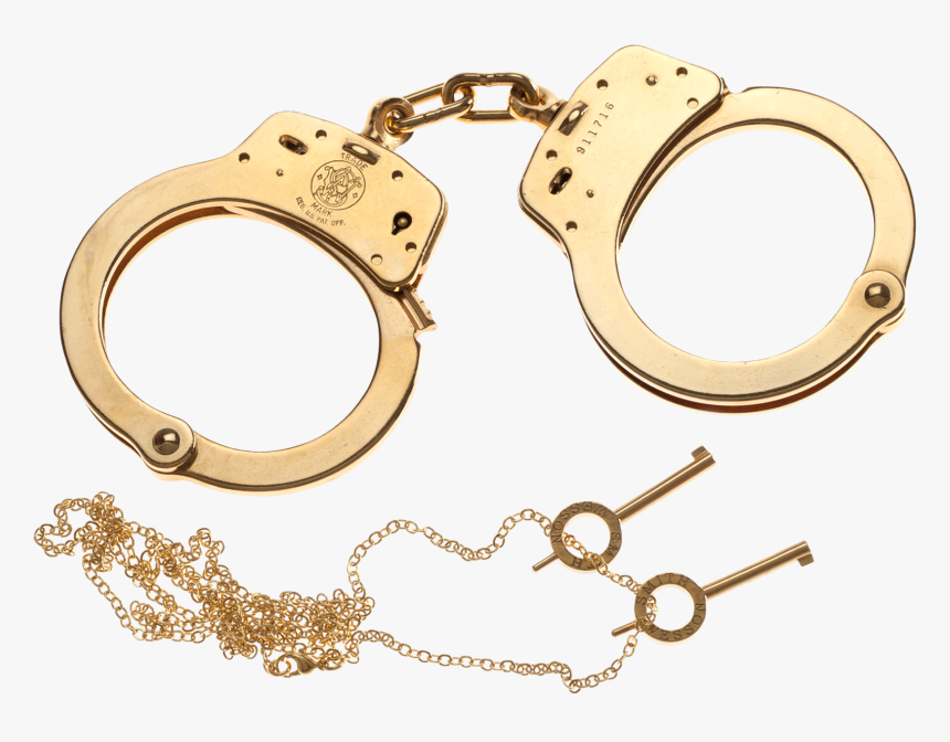 Clip Art Kiki De Montparnasse Regulation - Transparent Gold Handcuffs Png, Png Download, Free Download