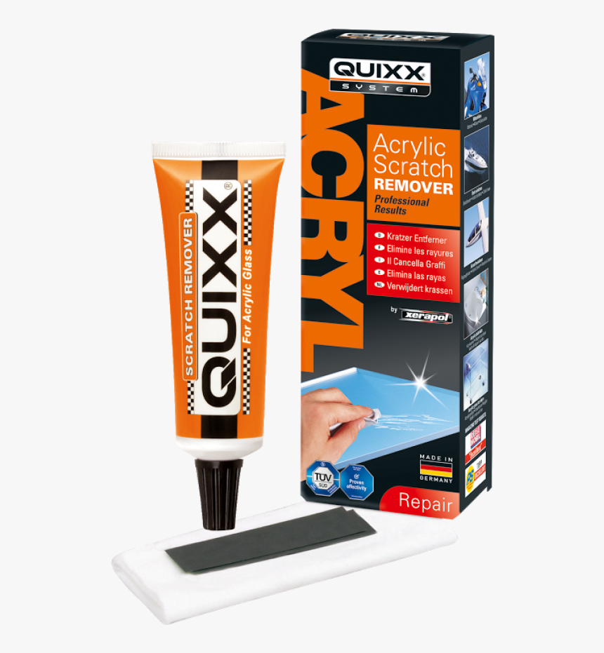 Quixx Acrylic Scratch Remover, HD Png Download, Free Download