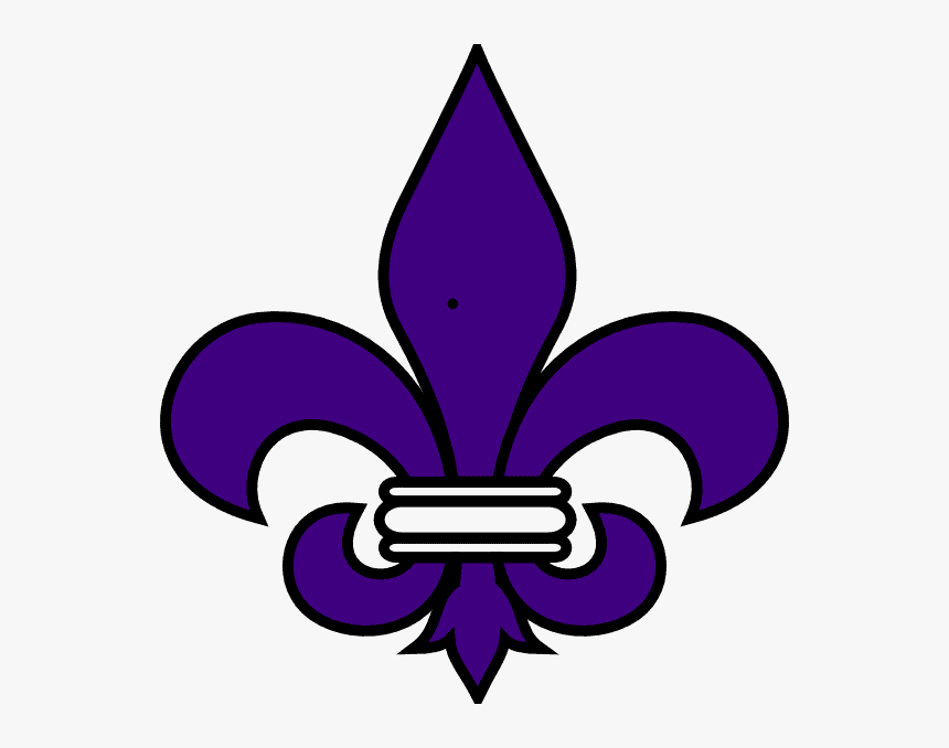 Fleur De Lis Purple, HD Png Download, Free Download