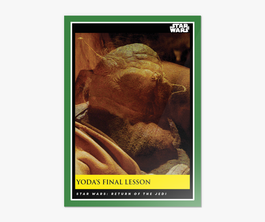 Yoda"s Final Lesson - Star Wars Jabba Catch Leia, HD Png Download, Free Download