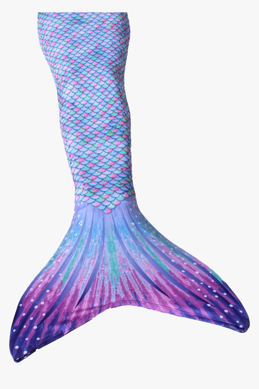 Mermaid Tail Png Image - Purple And Blue Mermaid Tail, Transparent Png, Free Download