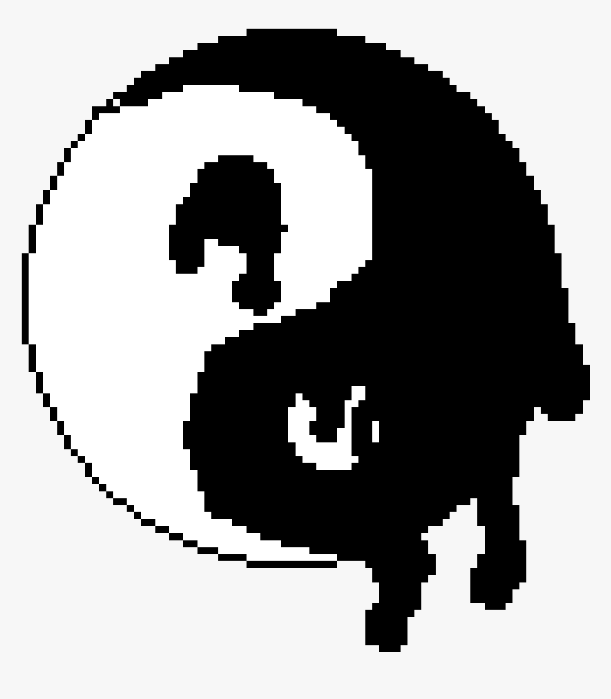 Inky Yin Yang - Derp Earth, HD Png Download, Free Download