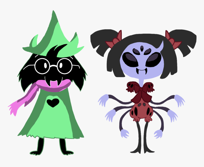 Ralsei And Muffet (png) By Boifahadlami On - Muffet Png, Transparent Png, Free Download