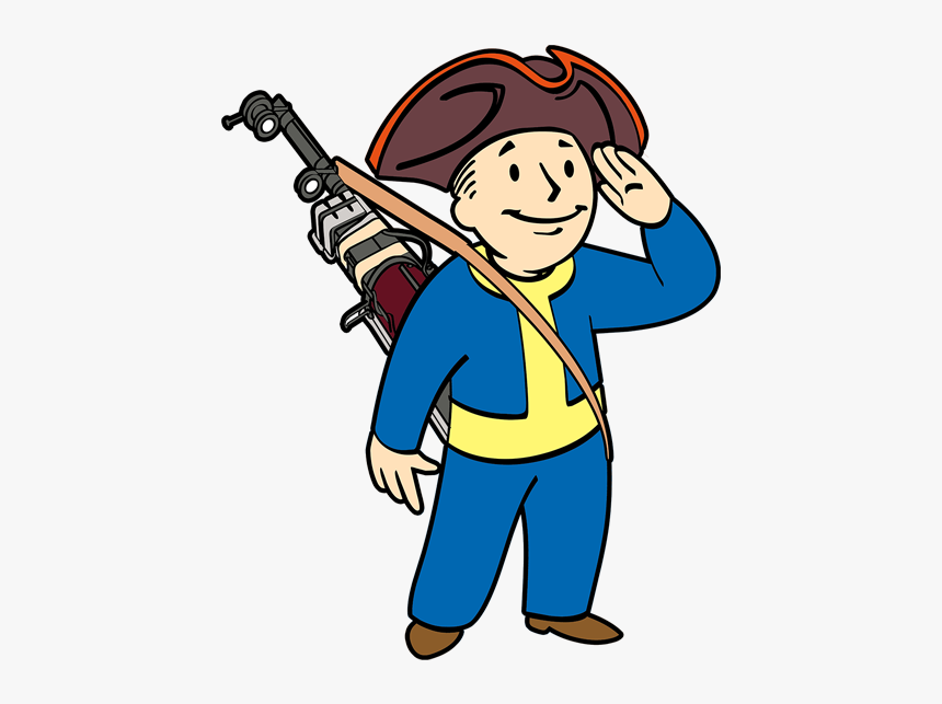 Fallout Clipart - Fallout Vault Boy Png, Transparent Png, Free Download