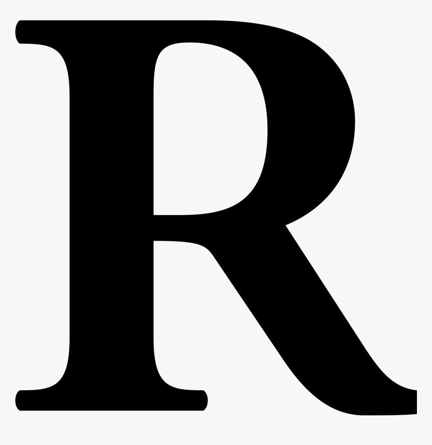 R Letter Png Free Image - Letter R Times New Roman, Transparent Png, Free Download