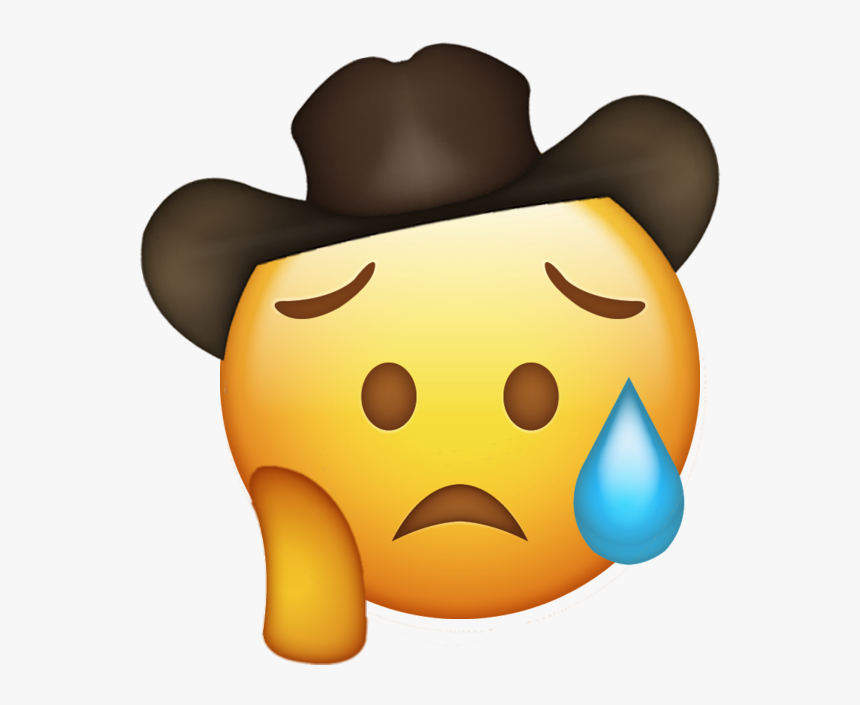 Cowboy Emoji Transparent - Emojis With Cowboy Hat, HD Png Download, Free Download