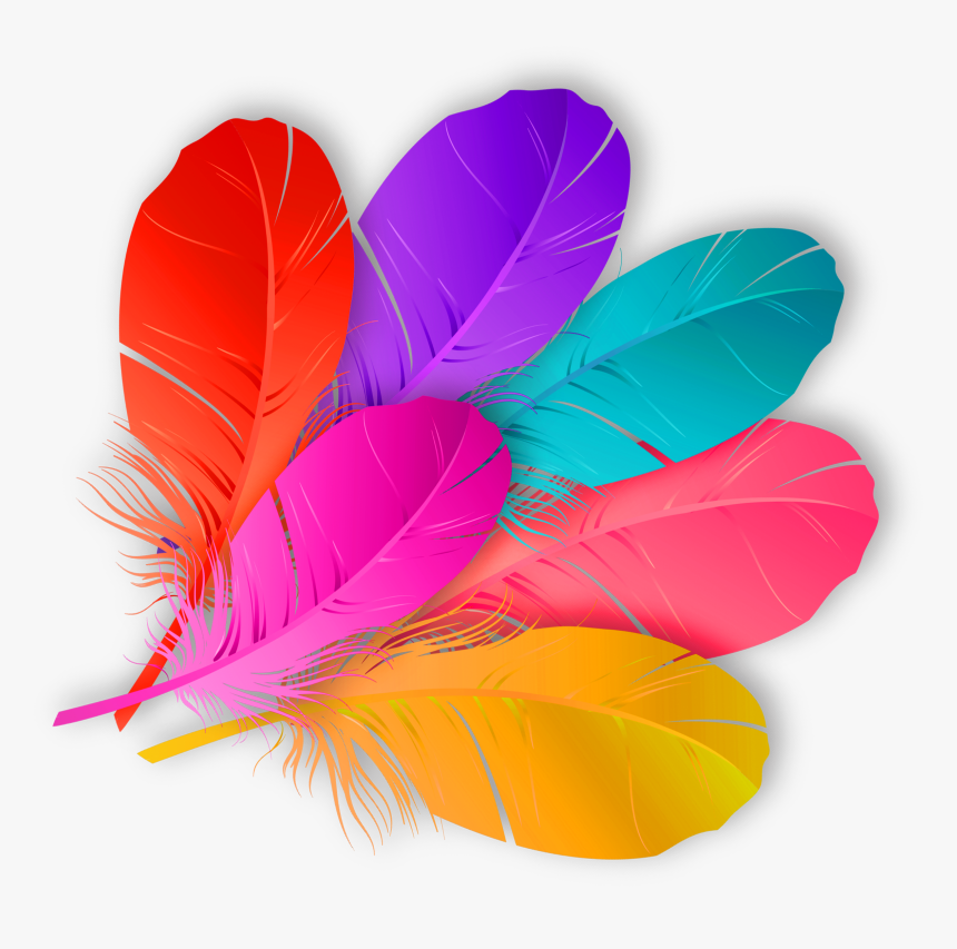 Colourful feathers. Разноцветные перья. Разноцветные перышки. Перо для детей. Карнавальные перья.