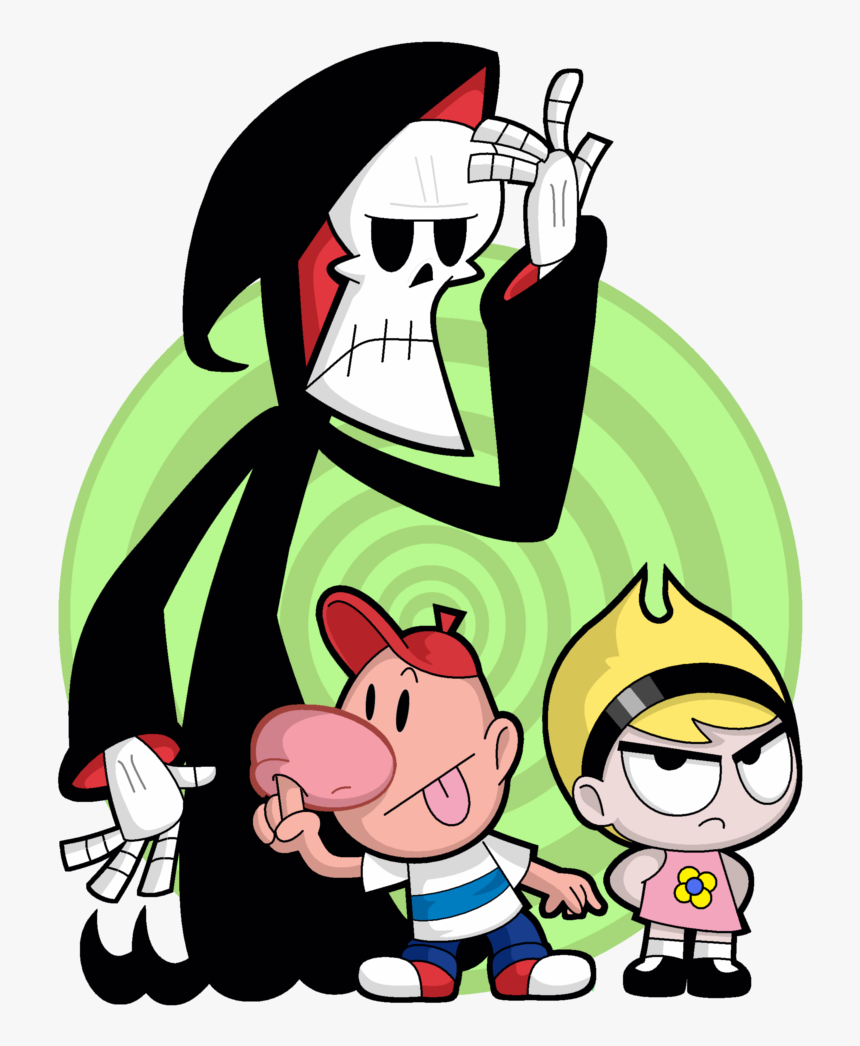 Cartoon Network Week 03 Grim Adventures By The Driz - Dibujo Animado De Cartoon Network, HD Png Download, Free Download