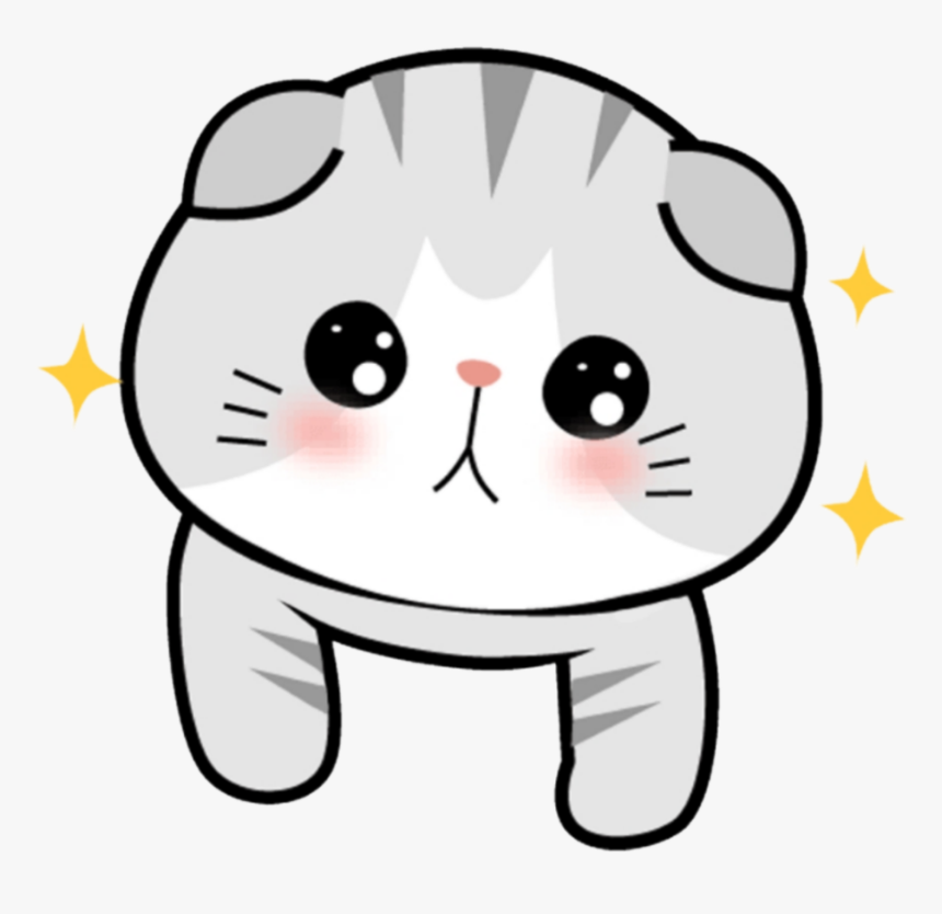Chibi Cute Cat Face Drawing - Ayamaru Wallpaper