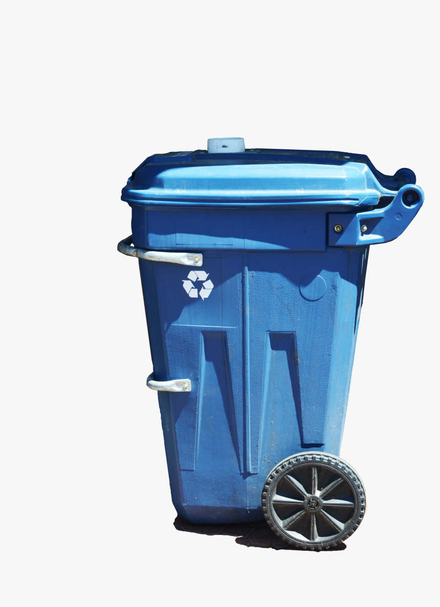 Garbage Bin Png - Garbage Can Side View, Transparent Png, Free Download