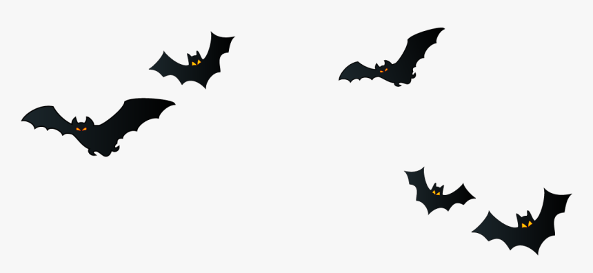 Night Sky Clipart Transparent - Transparent Halloween Bat Png, Png Download, Free Download