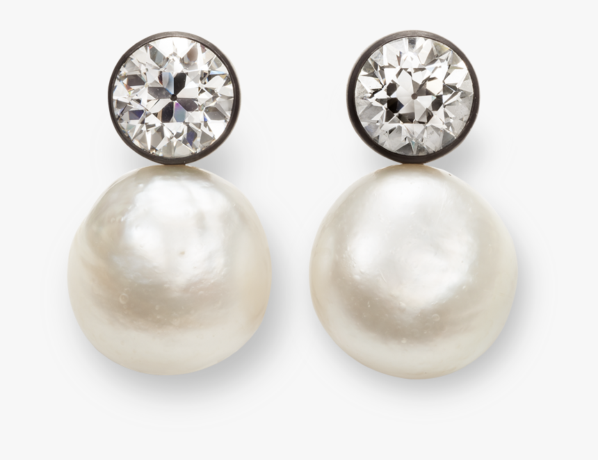 Handcrafted Hemmerle Earrings With Natural Pearls And - Earrings, HD Png Download, Free Download