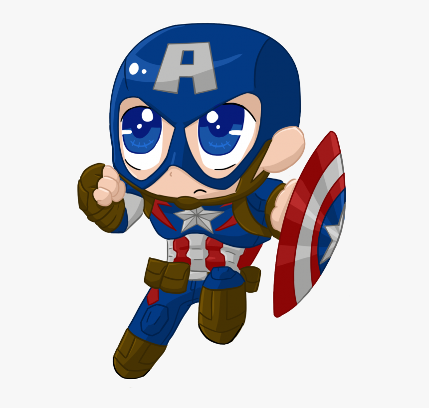 Download Avengers Baby Png Vector, Clipart, Psd - Baby Captain America Cartoon, Transparent Png - kindpng