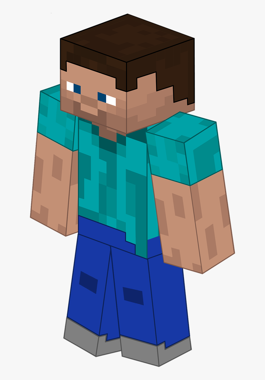 Steve, Minecraft, Minecraft Mob - Steve Minecraft Bez Tła, HD Png Download, Free Download