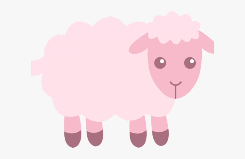 Transparent Sheep Clipart Png - Baa Baa Pink Sheep Cartoon, Png Download, Free Download