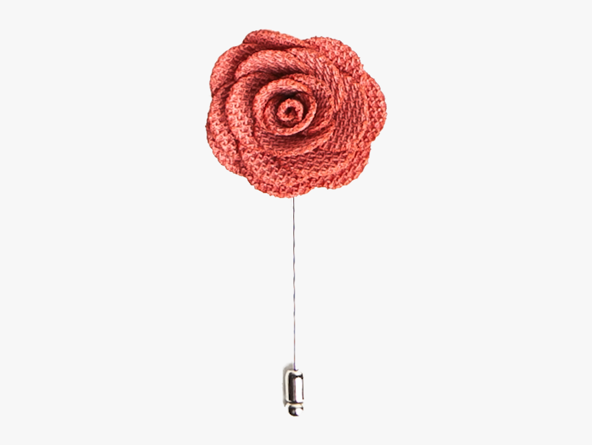 Blush Pink Rose Lapel Flower Pin - Flower Lapel Pin Transparent, HD Png Download, Free Download