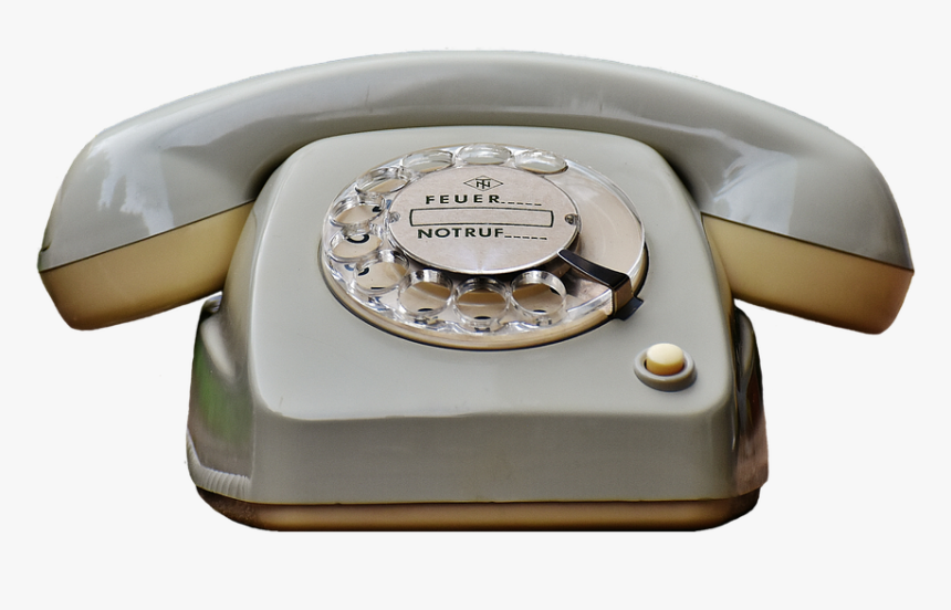 Transparent Old Phone Png - Old Telephone From 60s, Png Download, Free Download