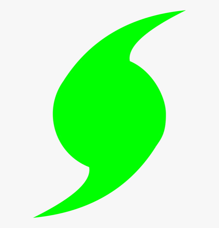 Green Hurricane Symbol, HD Png Download, Free Download