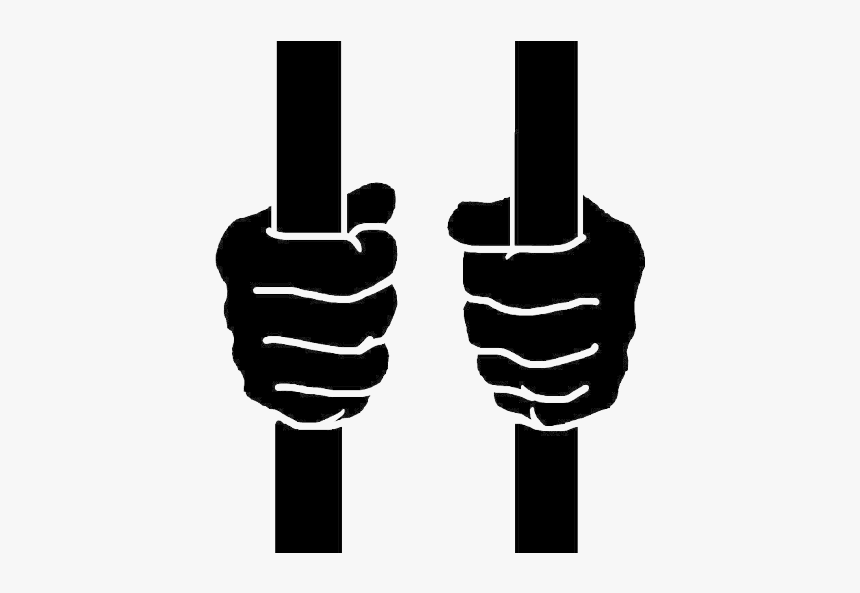 Prison, Jail Png - Silhouette Jail Bars Clipart, Transparent Png, Free Download