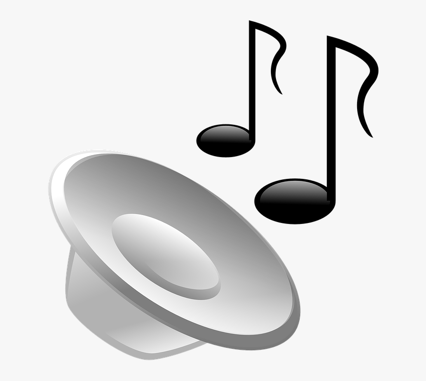 Music, Speaker, Etiquette, Notes, Gnome, Mime - Music Icon Png Gif, Transparent Png, Free Download